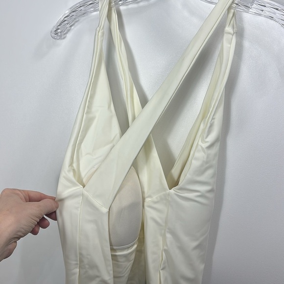 Summersalt The Deep Dive Swimsuit In Sea Urchin and White Sand. Size 14. NWT. - Picture 6 of 12